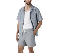 Levi's Herren Shorts XX Chino Bay mit elastischem Bund, Straight Fit, Blau (Indy Mid Wash Stripe), XL