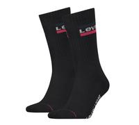 Levi's Unisex Crew Socks, Grey / Black, 39/42