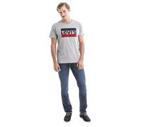 Levi's T‑Shirt mit Logo‑Print Mittelgrau Größe XXL