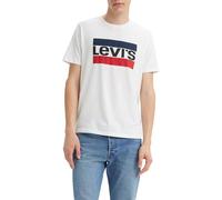 Levi's Herren Sportswear Logo Graphic T-Shirt,White,L