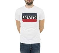Levi's Herren Sportswear Logo Graphic T-Shirt,White,XL
