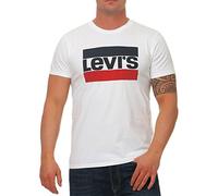 Levi's Herren T-Shirt Sportswear Logo Graphic (39636-0000) Rundhals 100% Baumwolle Weiß XL