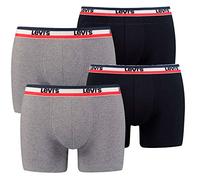 Levi´s ® Sportswear Logo Boxer 2 Einheiten M Black / Grey Melange (Herstellerartikelnummer: 905005001004020)