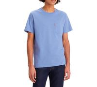 Levi's Herren SS Classic Pocket Tee T-Shirt, Bleached Denim SLUB, S