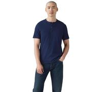 Levi's Herren Ss Hm Henley T-Shirt, True Indigo Dark Ind, XXL