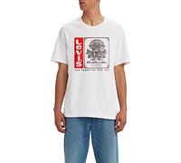 Levi's Herren Ss Relaxed Fit Tee T-Shirt,Archival White+,XS