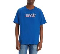 Levi's Herren Ss Relaxed Fit Tee T-Shirt,Headline Drop Shadow Limoges,M