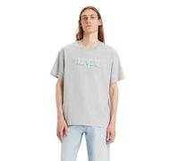 Levi's Herren Ss Relaxed Fit Tee T-Shirt,Headline Drop Shadow Mhg,XL
