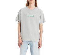 Levi's Herren Ss Relaxed Fit Tee T-Shirt,Headline Drop Shadow Mhg,XS