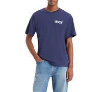 Levi's Herren Ss Relaxed Fit Tee T-Shirt,Headline Logo Nava,XS