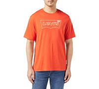 Levi's Herren Ss Relaxed Fit Tee T-Shirt,Outline Red Clay,M