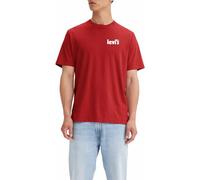 Levi's Herren Ss Relaxed Fit Tee T-Shirt,Poster Logo Aura Orange,M