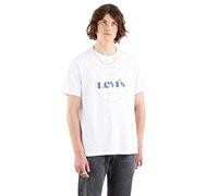 Levi's Herren Ss Relaxed Fit Tee T-Shirt,Ssnl Mv Logo *White*,L