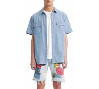 Levi´s ® Relaxed Fit Western Short Sleeve Round Neck T-shirt Blau S Mann (Herstellerartikelnummer: A5722-0008-S)