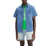Levi's Herren Ss Relaxed Fit Western Hemd, Tombstone Stonewash, L