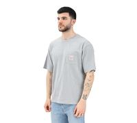 Levi's Herren SS Workwear Tee T-Shirt, Mid Tone Grey Heathe, L