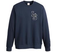 Levi's Herren Standard Graphic Crew Sweatshirt, Ls Letterman Dress Blues, S