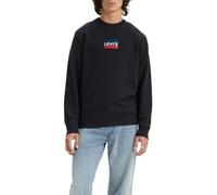 Levi's Herren Standard Graphic Crew Sweatshirt,Mini Sportswear, Pirate Black,L