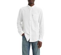 Jeanshemd LEVI'S "SUNSET 1 POCKET STANDARD" Gr. M, N-Gr, weiß (bright white plus) Herren Hemden (29147709-M) bright white plus