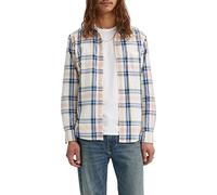 Levi's Herren Sunset 1-Pocket Standard Hemd,Jim Plaid Rainy Day,S