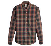 Levi's Herren Sunset 1-Pocket Standard Hemd,Malmedal Plaid Andesite Ash,XS