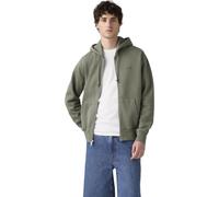 Levi's Herren Sweatjacke mit Kapuze, Relaxed Fit, Grün (Garment Dye Kambaba), XXL