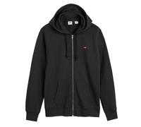 Levi's Herren Sweatjacke mit Kapuze - "The Original Housemark Zip Up", Baumwolle Schwarz M