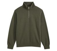 Levi's Herren Sweatshirt mit Zip-Kragen - Original Housemark 1/4 Zip, Stehkragen, Baumwolle Grün / 2XL XXL Grün