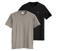 Levi's Herren T-Shirt 2er Pack - "Original Housemark Tee", Rundhals, Baumwolle XL Mehrfarbig