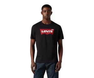 Levis Herren T-Shirt Batwing Tee in Black S Regular Fit