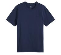 Levi's Herren T-Shirt - Icon Tee, Rundhals, Baumwolle, einfarbig Dunkelblau 2XL