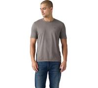 Levi's Herren T-Shirt Original aus Baumwolle mit Rundhalsausschnitt, Grau (Garment Dye Smoked P), S