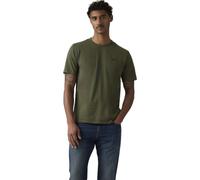 Levi's® Regular Fit T-Shirt aus reiner Baumwolle in Oliv, Größe S