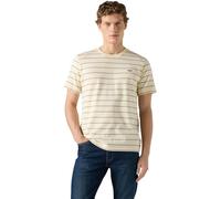 Levi's Herren T-Shirt Original Housemark mit Print, Rundhalsausschnitt, Mehrfarbig (Taper Stripe Rutabag), L