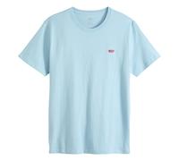 Levi's® Regular Fit T-Shirt aus reiner Baumwolle in Rauchblau, Größe M
