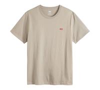 Levi's T-Shirt Original Housemark Tee Rundhals 100% Baumwolle Taupe Herren M