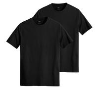 Levi's Herren T-Shirts, 2er Pack - Slim 2Pk Crewneck, Rundhals, Slim Fit, Baumwolle M Schwarz