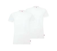 Levi´s ® Solid Crew T-shirt 2 Einheiten XL White (Herstellerartikelnummer: 905055001300040)