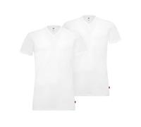 Levi´s ® V Hals T-shirt 2 Einheiten L White (Herstellerartikelnummer: 905056001300030)