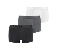 Levi´s Underwear Premium Boxershorts 3 Einheiten S Black Grey Combo