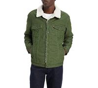 Levi's Herren Type 3 Sherpa Trucker Jacket, Sea Moss Cord Trucker, XS