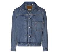 LEVIS Herren TYPE I TRUCKER MED INDIGO - WORN IN, Blau, S EU