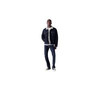Kurzjacke LEVI'S "SHERPA", Herren, Gr. XXL, give it a rinse sher, Denim/Jeans, Obermaterial: 100% Baumwolle, 1-Knopf-Manschette mit Druckknopf, Jacken, mit Sherpa Fütterung (62558758-XXL) give it a ri