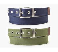 Levi's Herren & Unisex Reversible Web Ov Belt, Navy Blue, 85