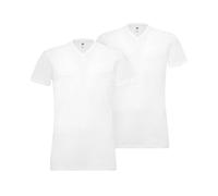 4 er Pack Levis 200SF V-Neck T-Shirt Men Herren Unterhemd V-Ausschnitt, Farbe:300 - White, Bekleidungsgröße:L