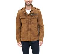 Levi's Herren Washed Cotton Military Jacket (Regular & Big & Tall Sizes) Leichte Baumwolljacke, Worker Brown ungefüllt, XL
