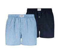 Levi's Woven Boxershorts 2-Pack Blau - Größe M Dunkelblau M