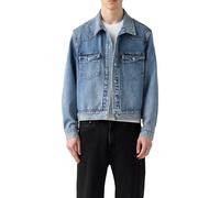 Jeansjacke LEVI'S, Herren, Gr. S, thats a myth trucker, Denim/Jeans, Obermaterial: 100% Baumwolle, bequem hüftlang, Manschette, Jacken Jeansjacke, Westernstyle (10432662-S) thats a myth trucker