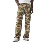 Levi's Herren XX Baggy Cargohose aus Baumwolle, Wide Leg, Grün (Ombre Camo Soft Camo), W33/L34
