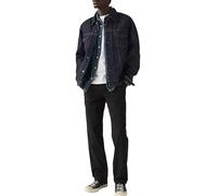 Chinohose LEVI'S "LV Hose XX CHINO AUTHENTIC RLX", Herren, Gr. 38, Länge 32, meteorite, Web, Obermaterial: 100% Baumwolle, unifarben, bequem knöchellang, Hosen Chinohose, bequeme Passform (66886912-38